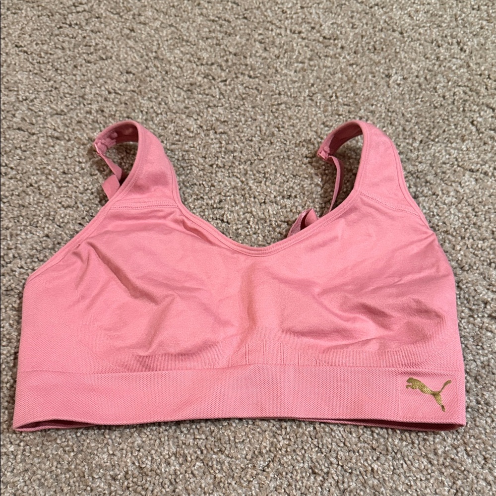 Puma Coral Sports Bra